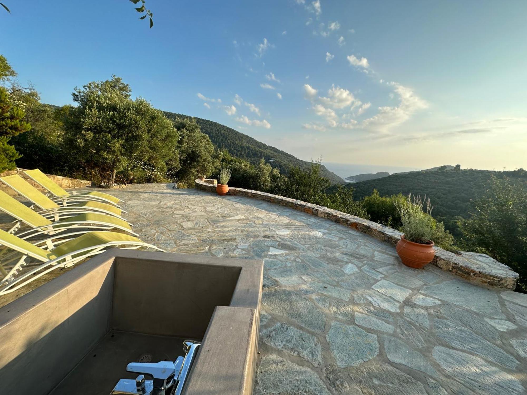 Olive Mill Cottage Skopelos Exterior foto